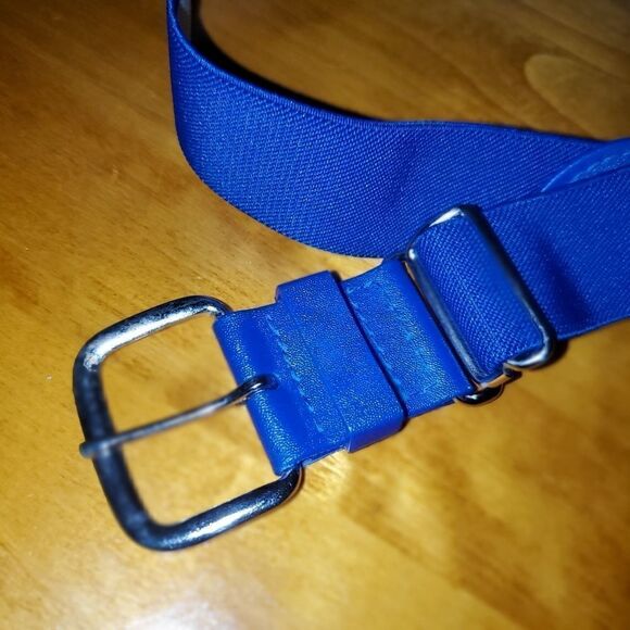 Adidas Stretch Belt Blue Silver Golf Elast… - Picture 3 of 7